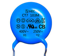 交流安規Y2好色先生黄色電容器